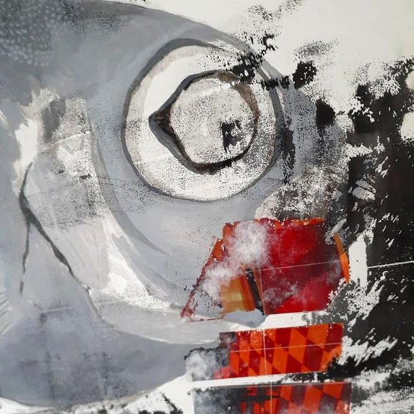 *Original Artwork Fish Abstract - Picture 2 of 5